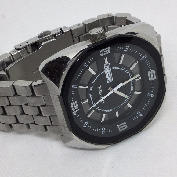 Diesel Men's Silver Watch - Picture 5 of 8